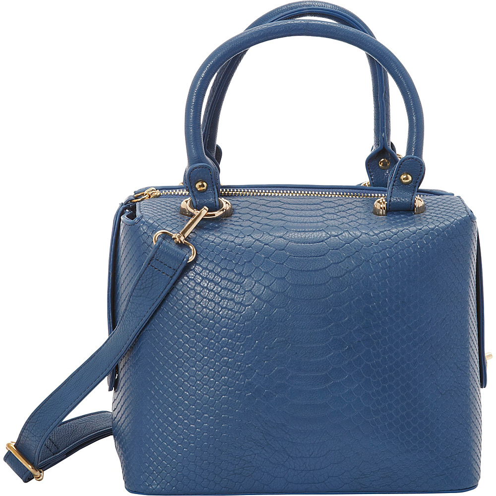 SW Global Leola Satchel Bag Blue SW Global Manmade Handbags
