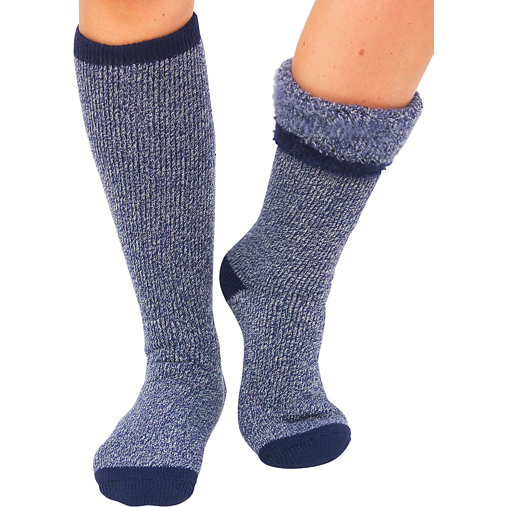 Magid Sole Solutions Ladies Knee Highs Navy Magid Women s Legwear Socks