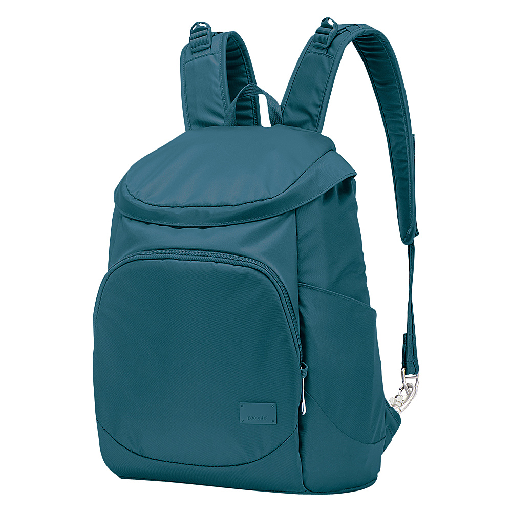Pacsafe Citysafe CS350 Anti Theft Backpack Teal Pacsafe Fabric Handbags
