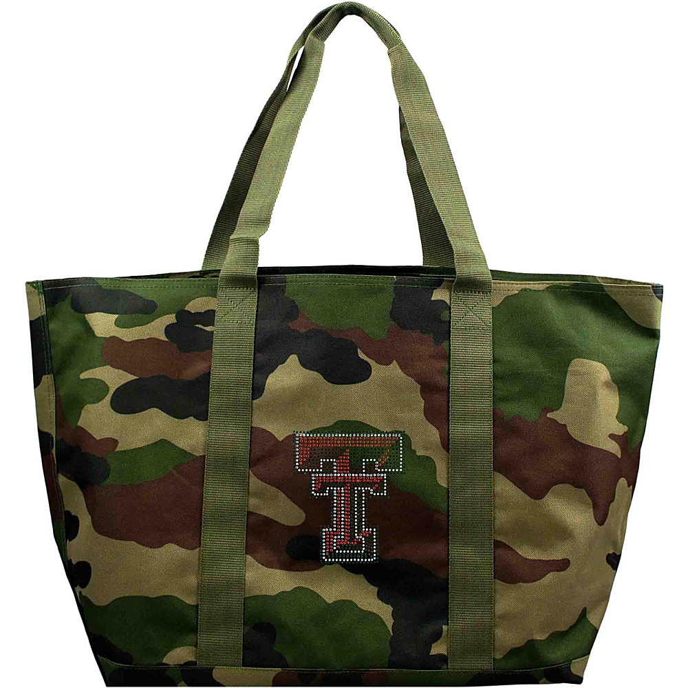Littlearth Camo Tote Big 12 Teams Texas Tech University Littlearth Fabric Handbags