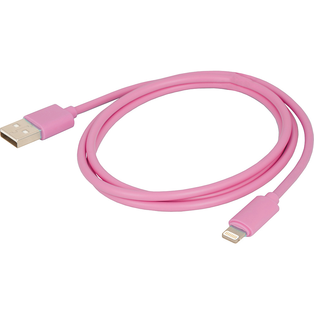 Urban Factory Synchro and Charge Lightening Cable 1m Pink Urban Factory Electronic Accessories