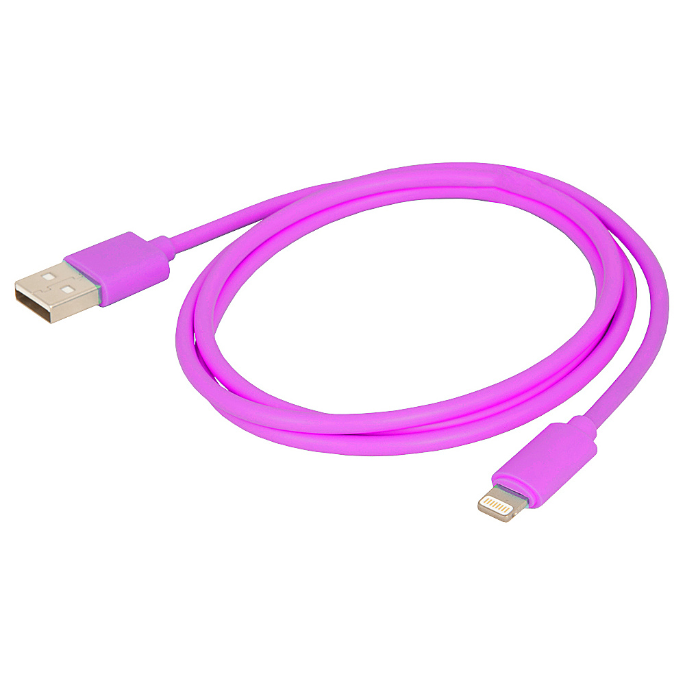 Urban Factory Synchro and Charge Lightening Cable 1m Purple Urban Factory Electronic Accessories