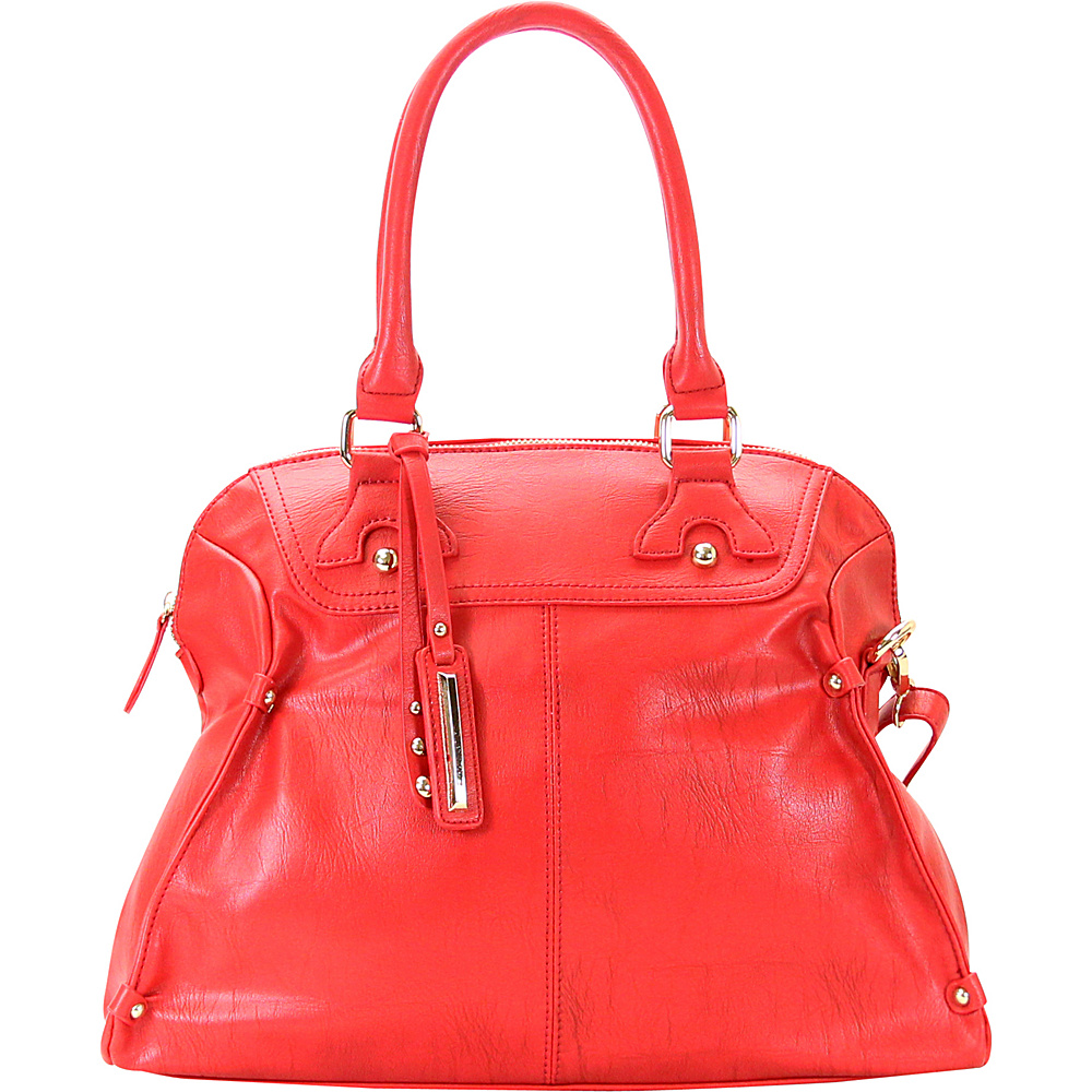 Chasse Wells Boston Elite Tote Red Chasse Wells Manmade Handbags