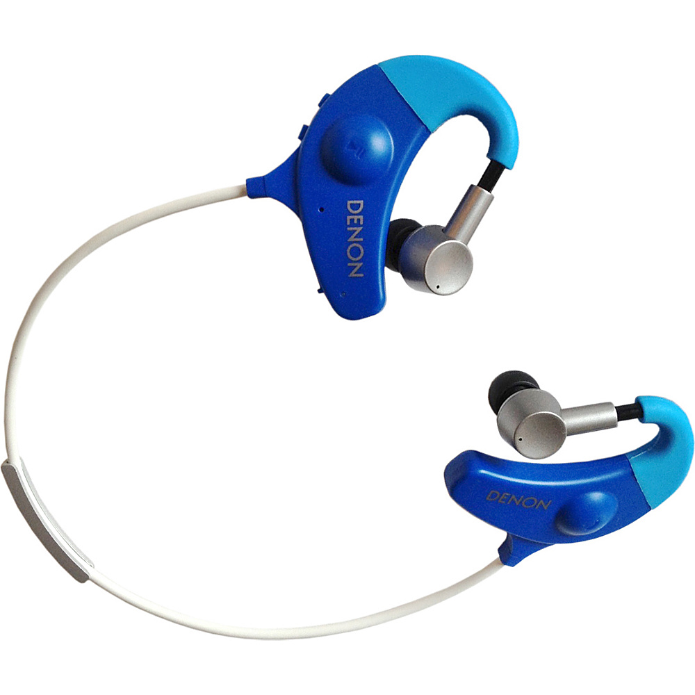 Denon Exercise Freak Wireless Sweatproof Earbuds Blues Denon Headphones Speakers