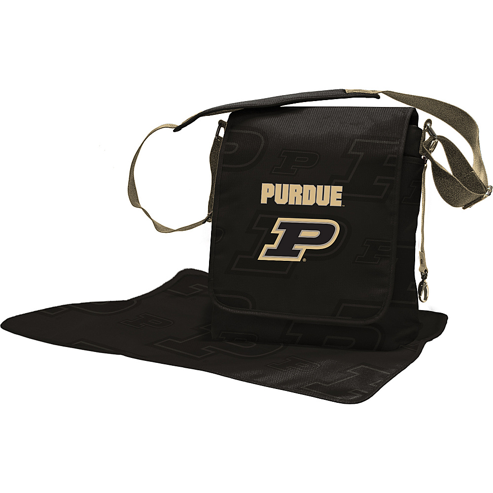 Lil Fan Big 10 Teams Messenger Bag Purdue University Lil Fan Diaper Bags Accessories