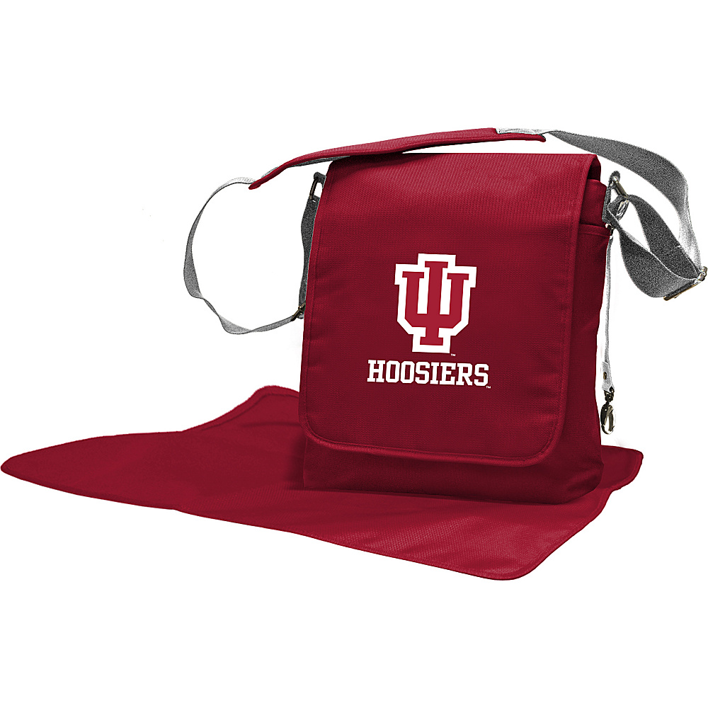 Lil Fan Big 10 Teams Messenger Bag Indiana University Lil Fan Diaper Bags Accessories