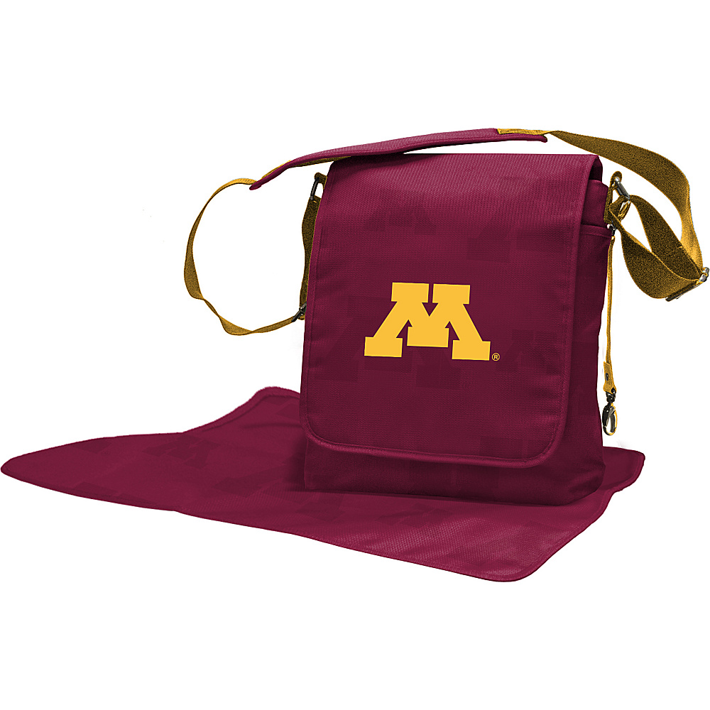 Lil Fan Big 10 Teams Messenger Bag University of Minnesota Lil Fan Diaper Bags Accessories