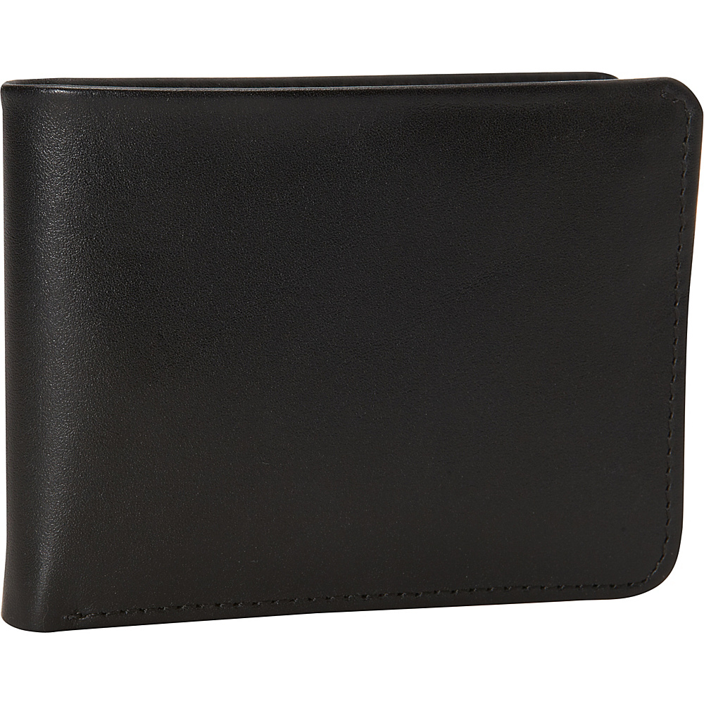 Kiko Leather Secret Bifold Wallet Black Kiko Leather Mens Wallets