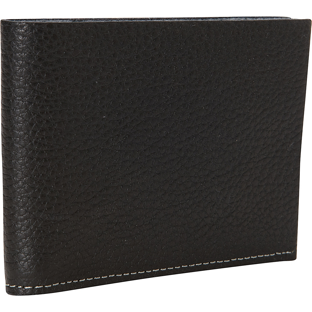 Kiko Leather Classic Leather Wallet Black Kiko Leather Mens Wallets