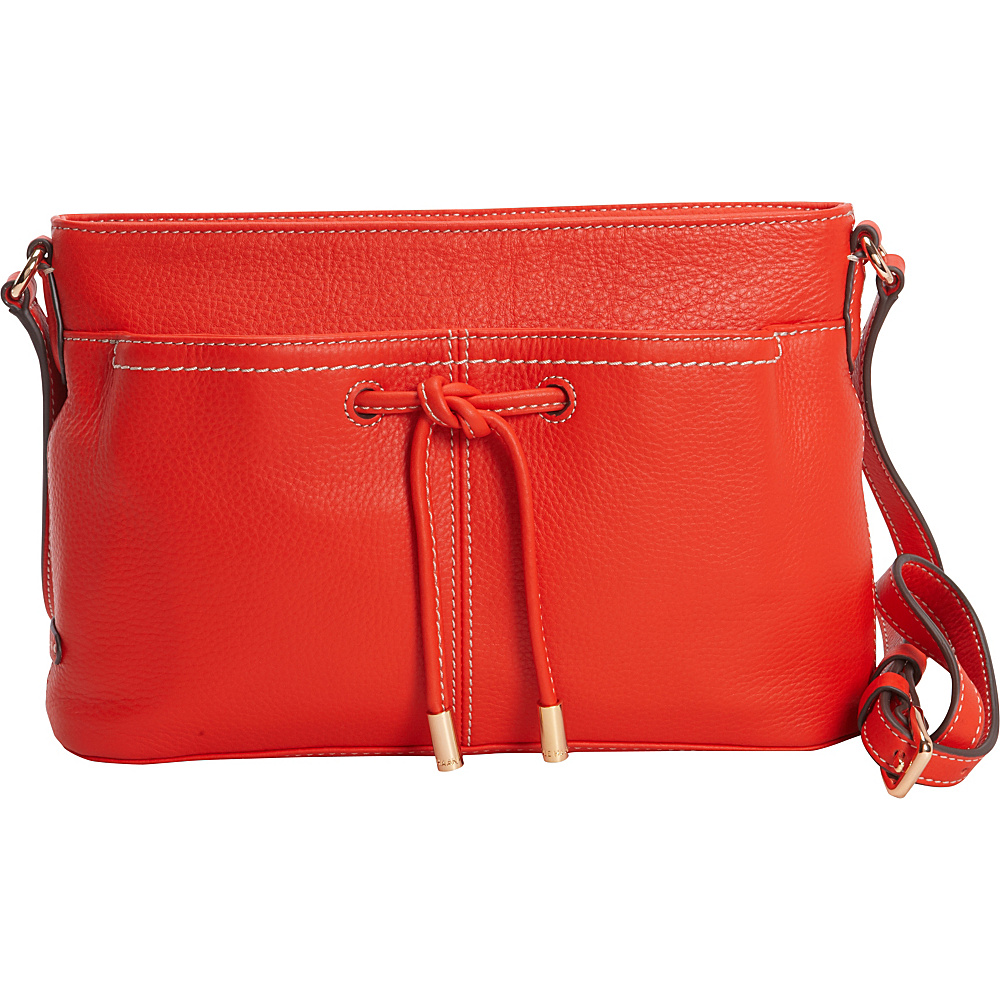Cole Haan Reiley Crossbody Citrus Red Cole Haan Designer Handbags