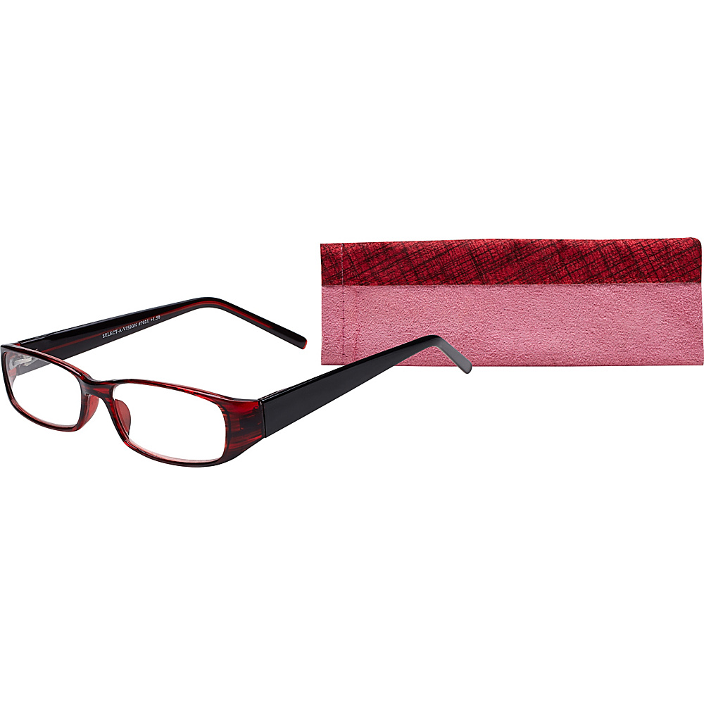 Select A Vision Victoria Klein Reading Glasses 2.50 Burgundy Select A Vision Sunglasses
