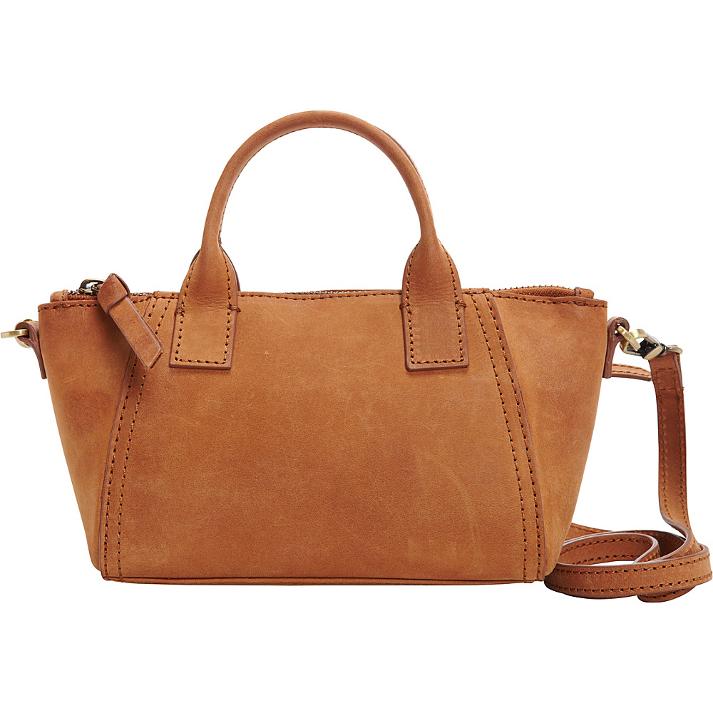 Hadaki EcoLeather Mini Boat Bag Camel Hadaki Leather Handbags