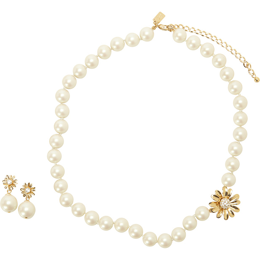 kate spade new york Mom Knows Best Pearl Necklace Boxed Set Cream Multi kate spade new york Jewelry