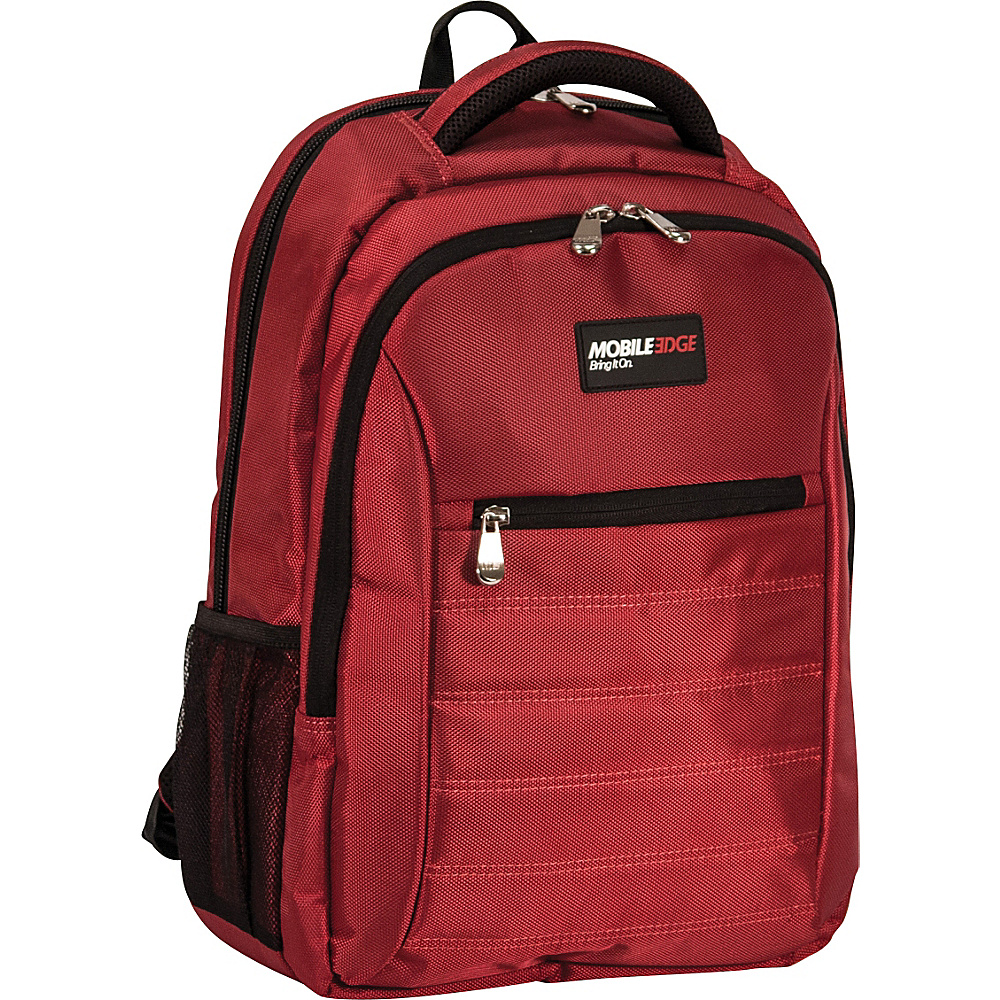 Mobile Edge SmartPack Laptop Backpack Crimson Red Mobile Edge Business Laptop Backpacks