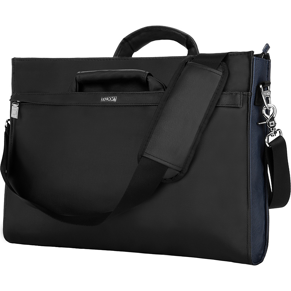 Lencca Brink Messenger Briefcase Bag for 14 15 Devices Black Lencca Non Wheeled Business Cases