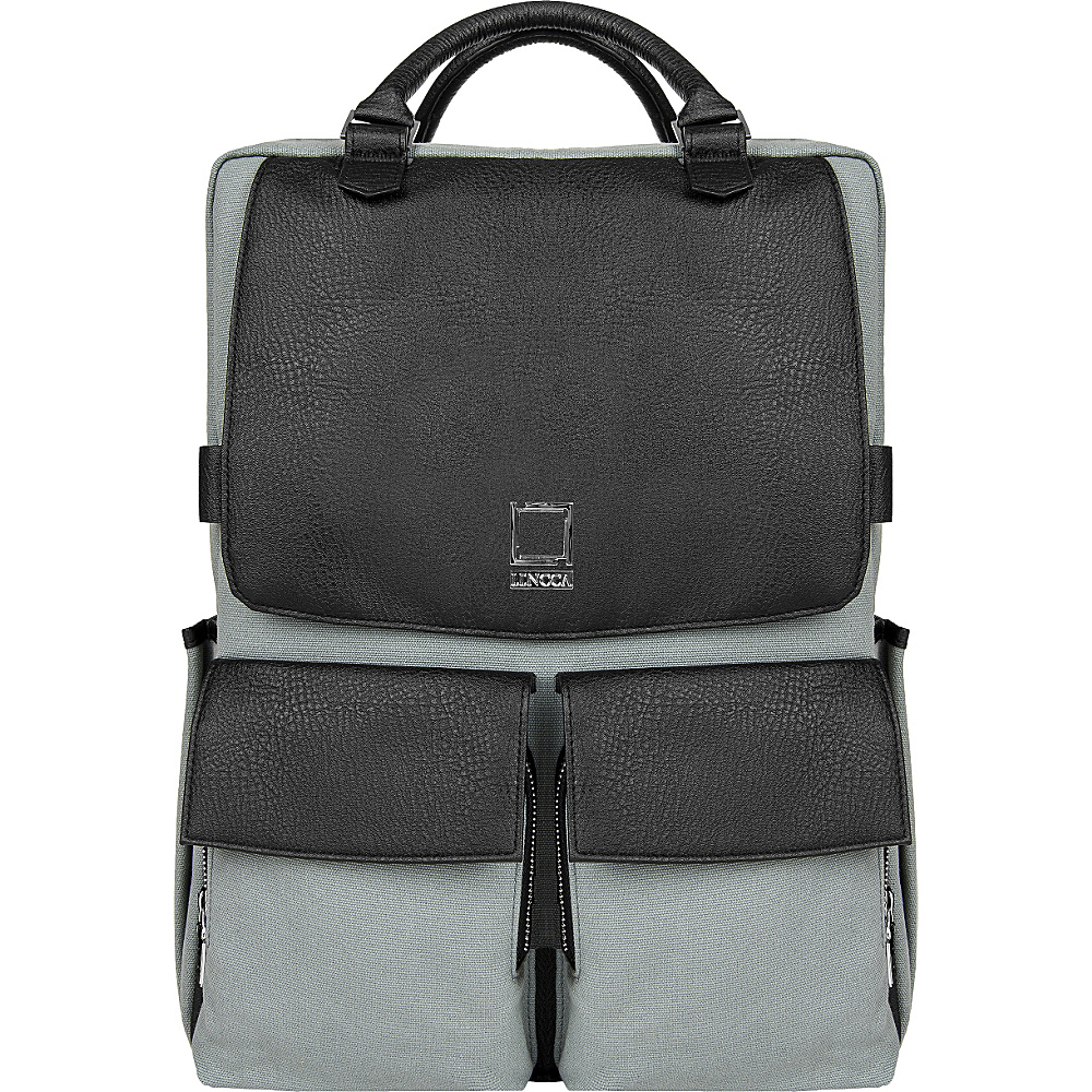 Lencca Novo Laptop Traveler s Backpack Gray Black Lencca Business Laptop Backpacks