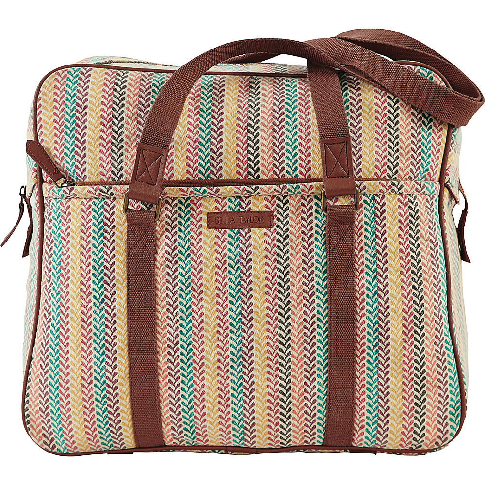 Bella Taylor Pacific Grove Wanderlust tote Pink Bella Taylor Fabric Handbags