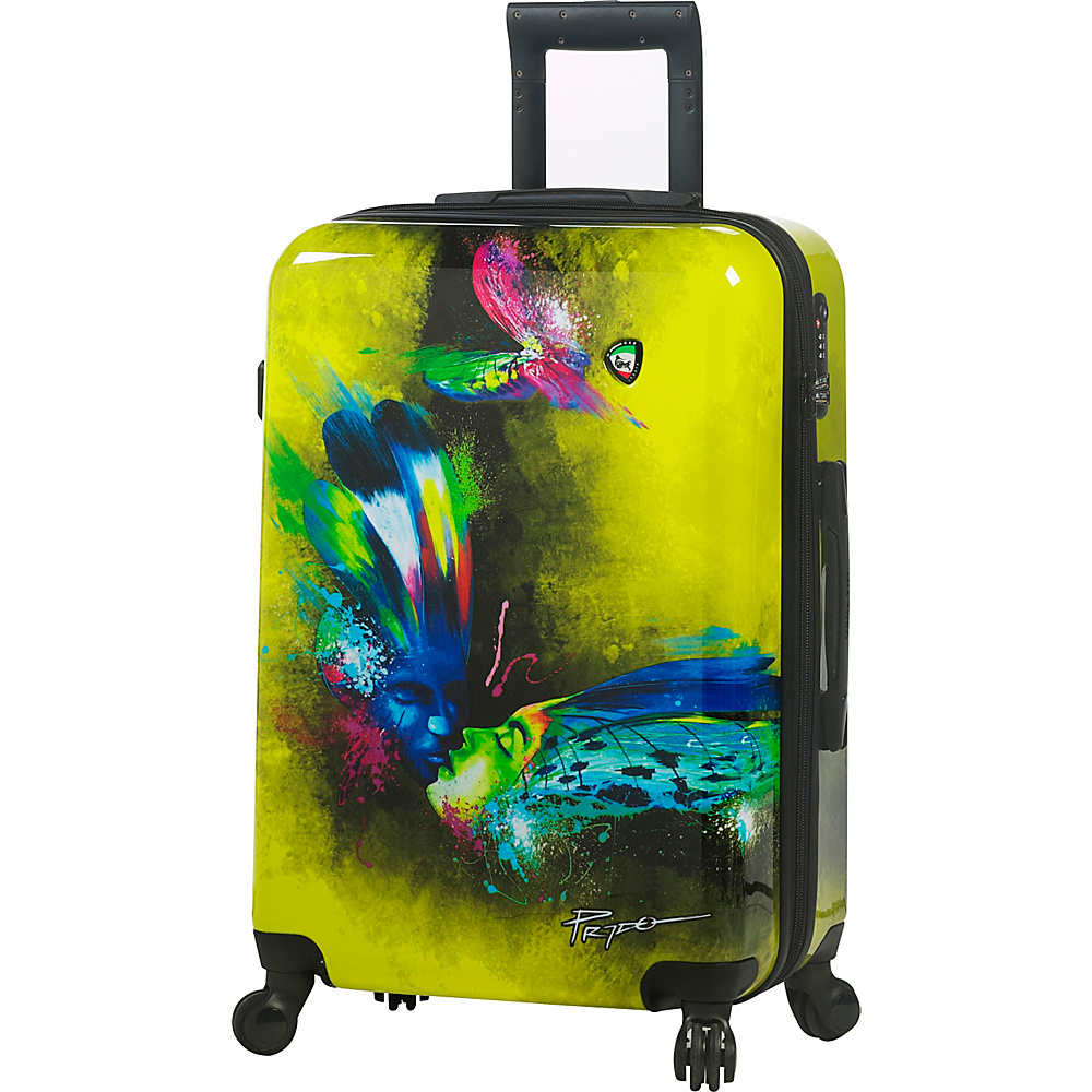 Mia Toro ITALY Prado Butterfly Kiss 24 Luggage Multicolor Mia Toro ITALY Hardside Luggage