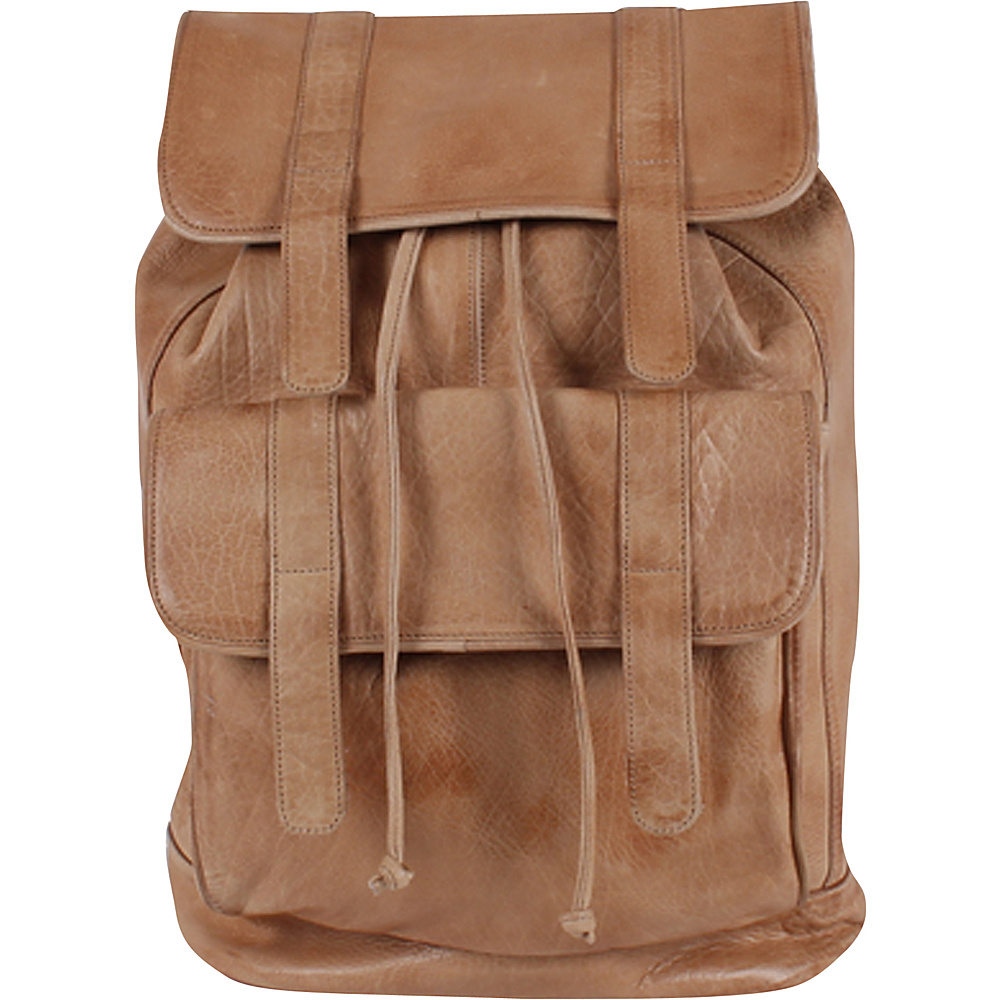 Day Mood Clive Backpack Camel Day Mood Leather Handbags