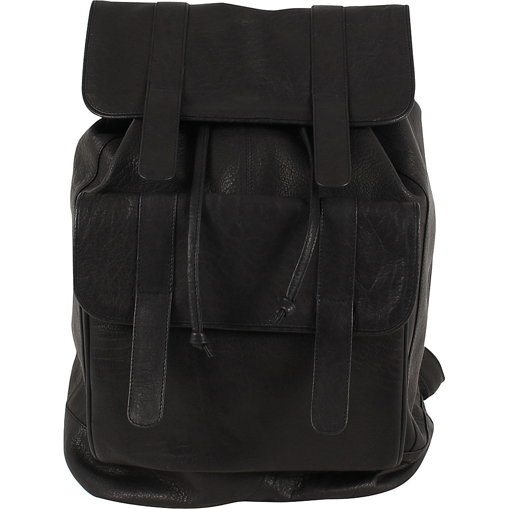 Day Mood Clive Backpack Black Day Mood Leather Handbags