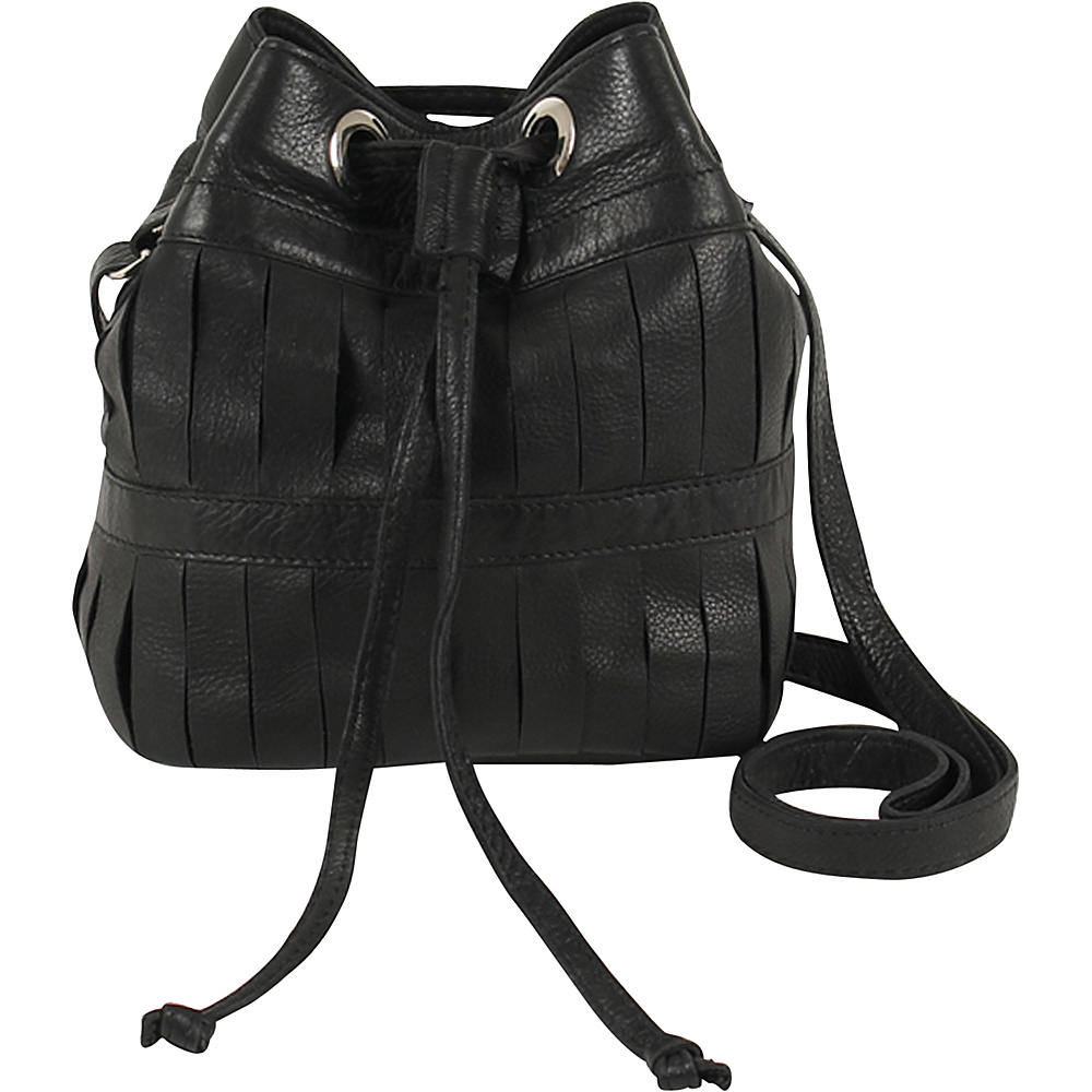 Day Mood Begonia Bucket Bag Black Day Mood Leather Handbags