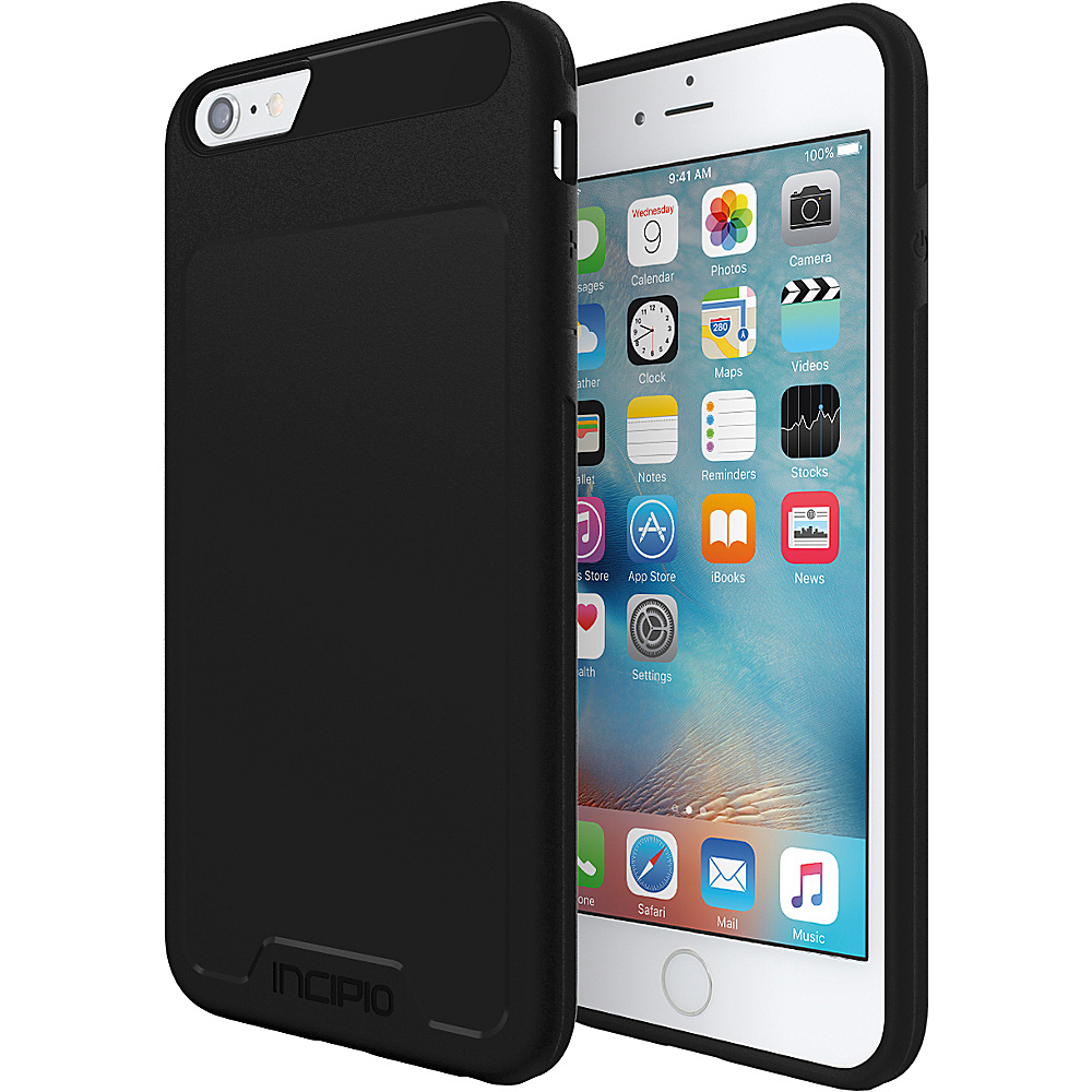 Incipio Performance Series Level 1 for iPhone 6 Plus 6s Plus Black Incipio Personal Electronic Cases