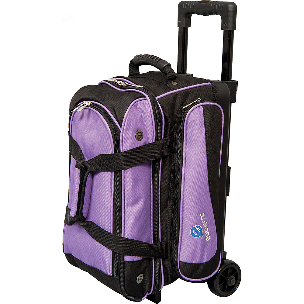 Ebonite Transport II Ball Roller Purple Ebonite Bowling Bags