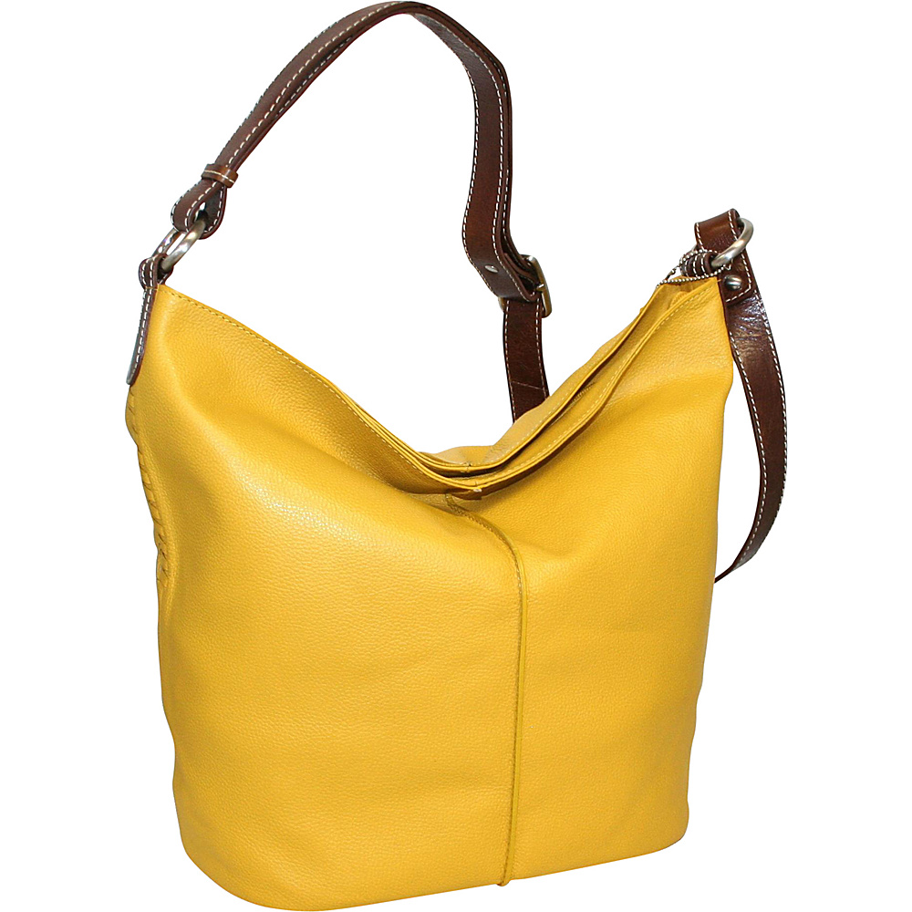 Nino Bossi Moscow Girl Crossbody Lemon Nino Bossi Leather Handbags