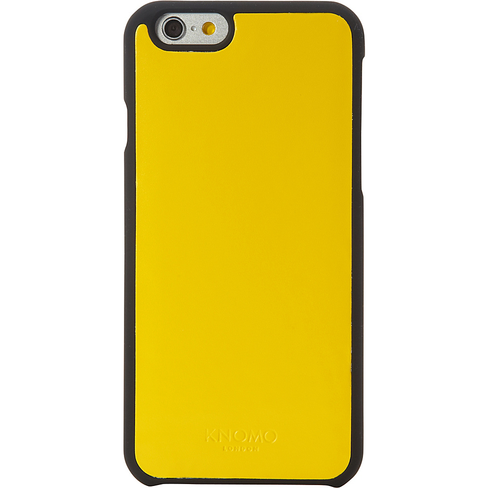 KNOMO London Magnet Open Face iPhone 6 6S Case Yellow KNOMO London Electronic Cases