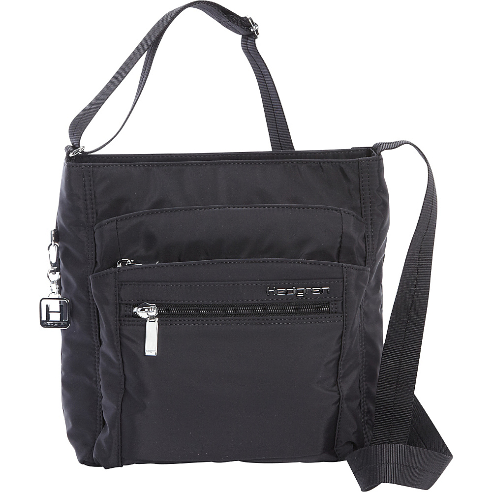 Hedgren RFID Orva Crossbody Bag 04 Version Black Hedgren Fabric Handbags
