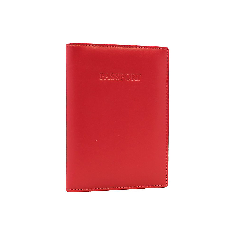 Visconti Soft Leather Secure RFID Blocking Passport Cover Wallet Fuchsia Visconti Travel Wallets