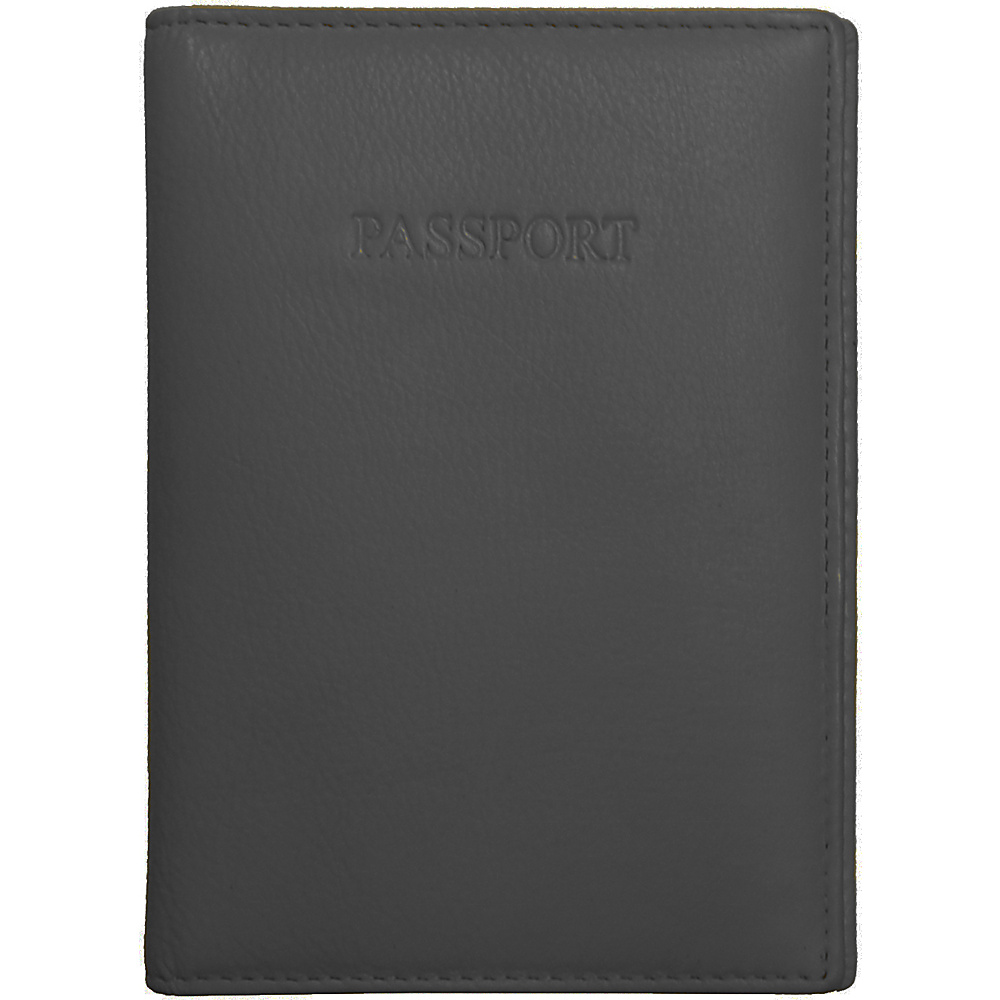 Visconti Soft Leather Secure RFID Blocking Passport Cover Wallet Black Visconti Travel Wallets