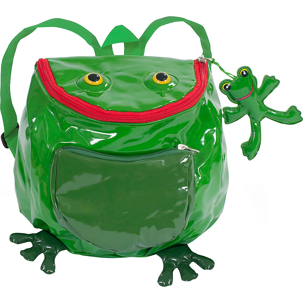 Kidorable Frog Backpack Green One Size Kidorable Everyday Backpacks