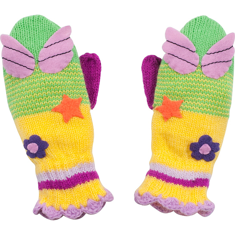 Kidorable Fairy Knit Mittens Green Medium Kidorable Hats Gloves Scarves