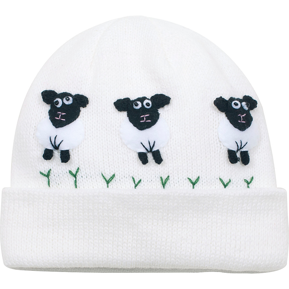 Kidorable Sheep Knit Hat White One Size Kidorable Hats Gloves Scarves