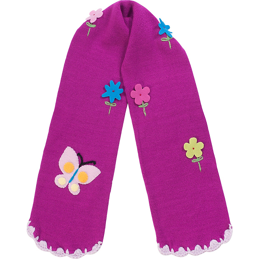 Kidorable Butterfly Scarf Purple One Size Kidorable Hats Gloves Scarves