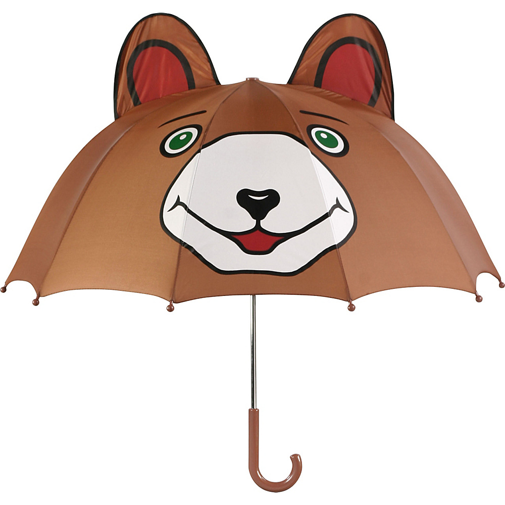 Kidorable Bear Umbrella Brown One Size Kidorable Umbrellas and Rain Gear