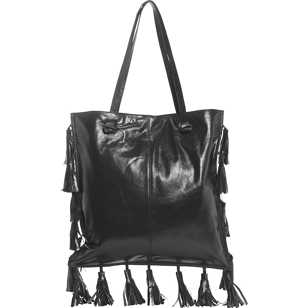Latico Leathers Harriet Tote Black Latico Leathers Leather Handbags