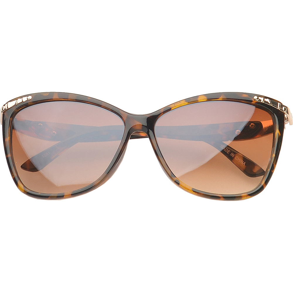 SW Global Eyewear Kaysville Butterfly Fashion Sunglasses Brown Leopard SW Global Sunglasses