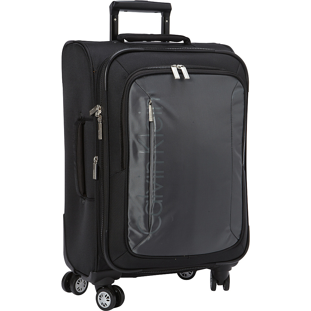 Calvin Klein Luggage Tremont 21 Carry On Softside Spinner Grey Calvin Klein Luggage Softside Carry On