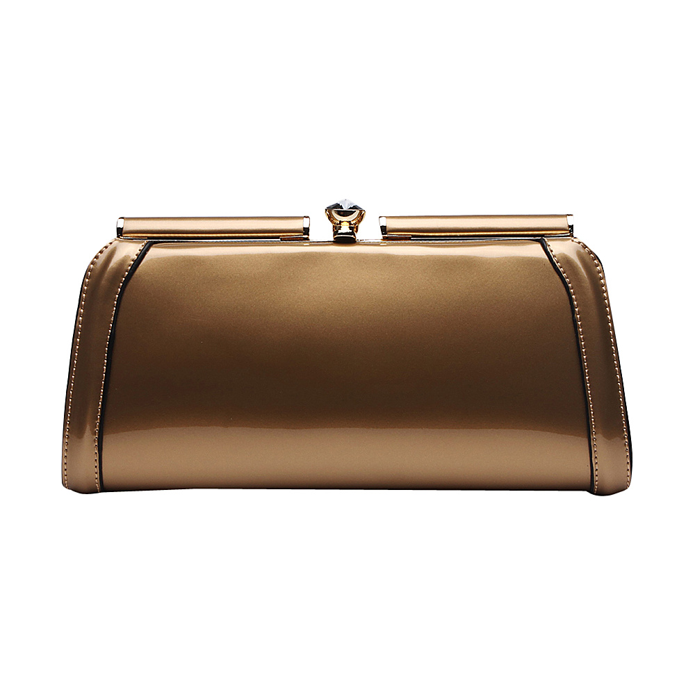 MKF Collection Heaven Clutch Bag Gold MKF Collection Manmade Handbags