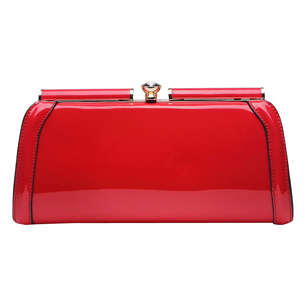 MKF Collection Heaven Clutch Bag Red MKF Collection Manmade Handbags