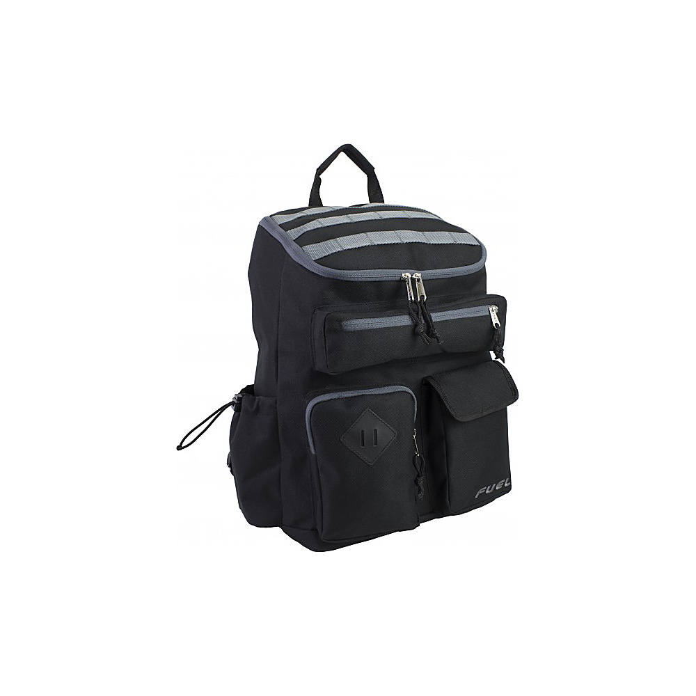 Fuel Top Loader Cargo Backpack Black Fuel Everyday Backpacks