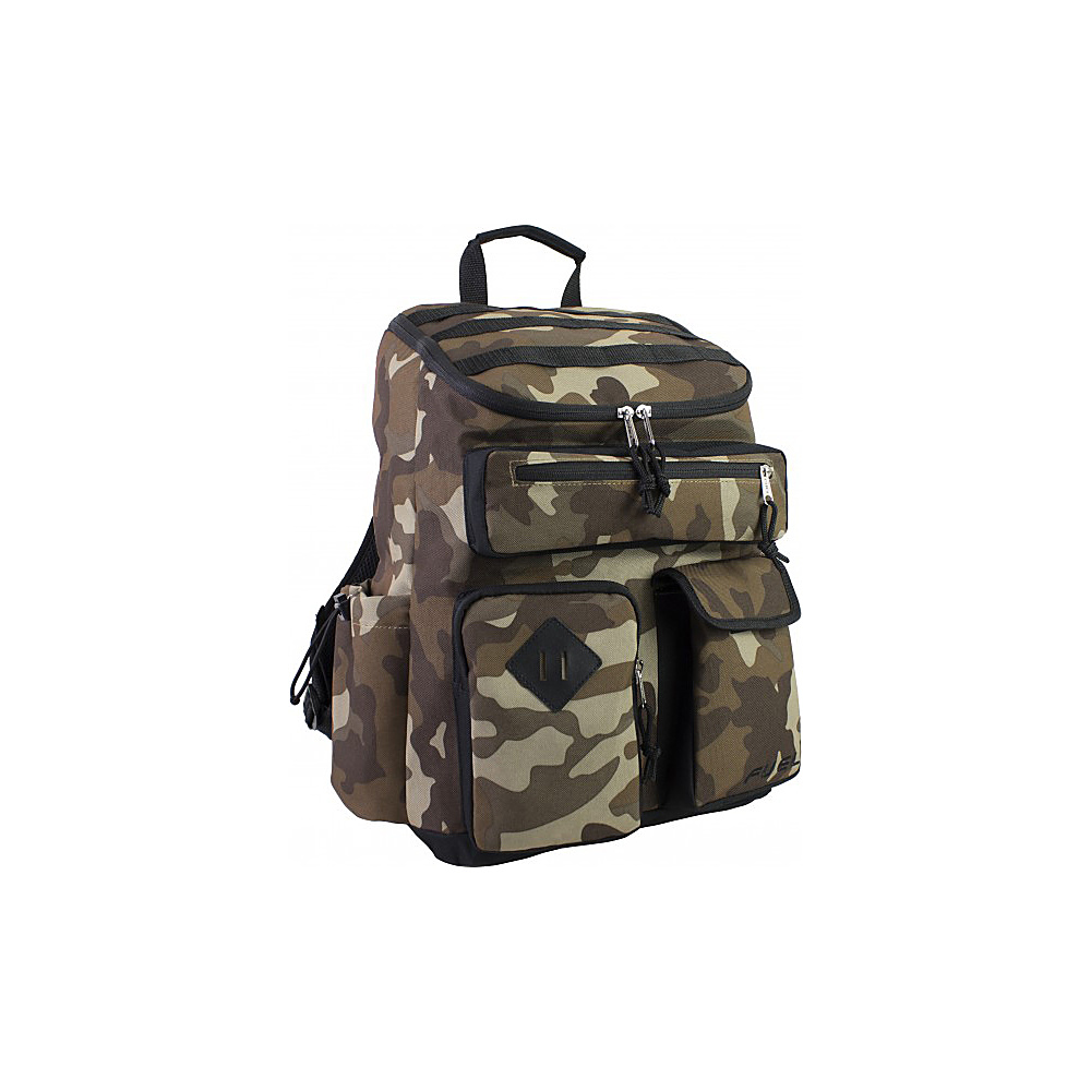 Fuel Top Loader Cargo Backpack Army Camo Fuel Everyday Backpacks