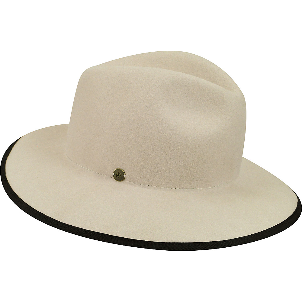 Karen Kane Hats Litefelt Fedora Hat Sand S M Karen Kane Hats Hats Gloves Scarves