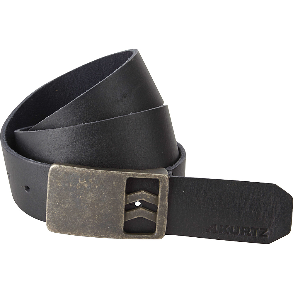 A Kurtz Patrick Leather Belt Black 34 A Kurtz Belts
