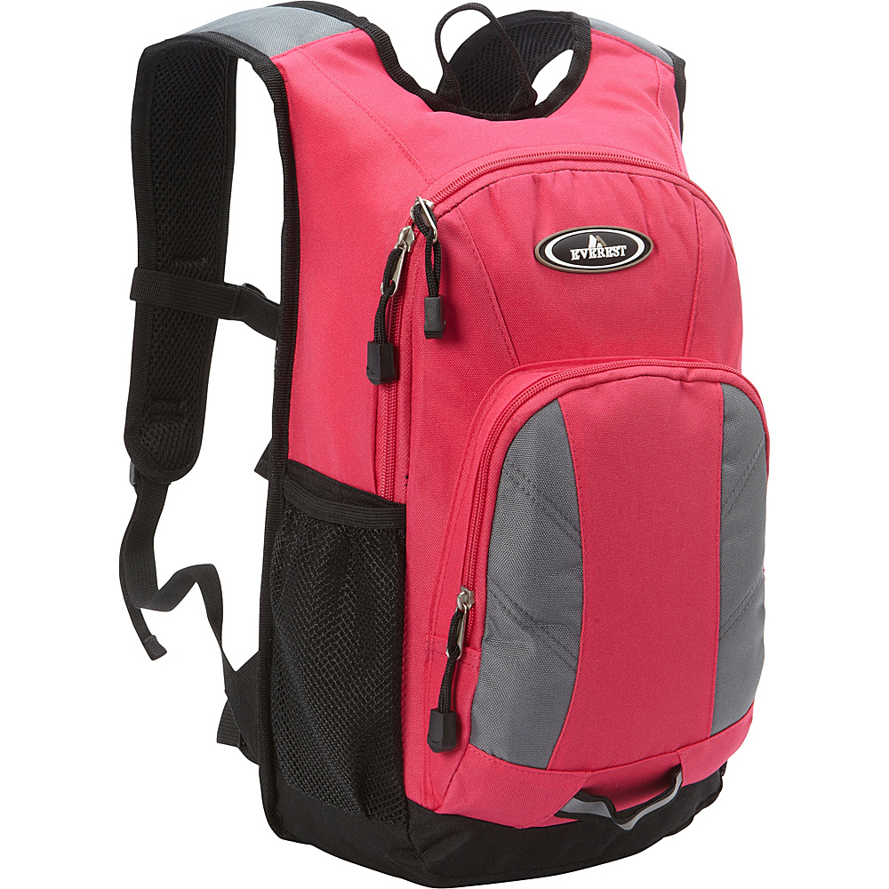 Everest Mini Hiking Pack Hot Pink Gray Everest Everyday Backpacks