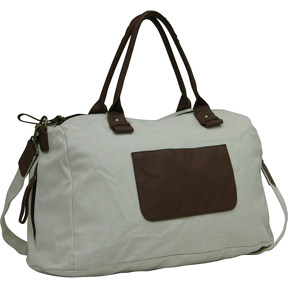 Travelers Club Luggage 18 Canvas Tote Green Travelers Club Luggage Travel Duffels
