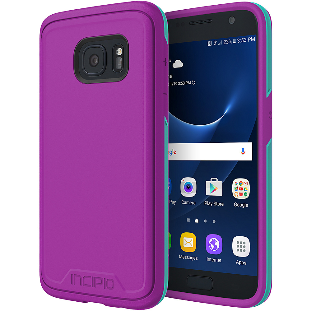 Incipio Performance Series Level 3 for Samsung Galaxy S7 Purple Teal Incipio Electronic Cases