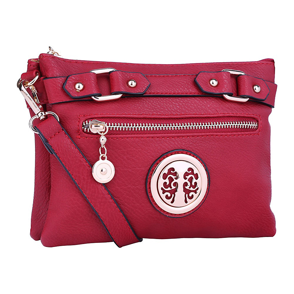 MKF Collection Zina Crossbody Handbag Red MKF Collection Manmade Handbags